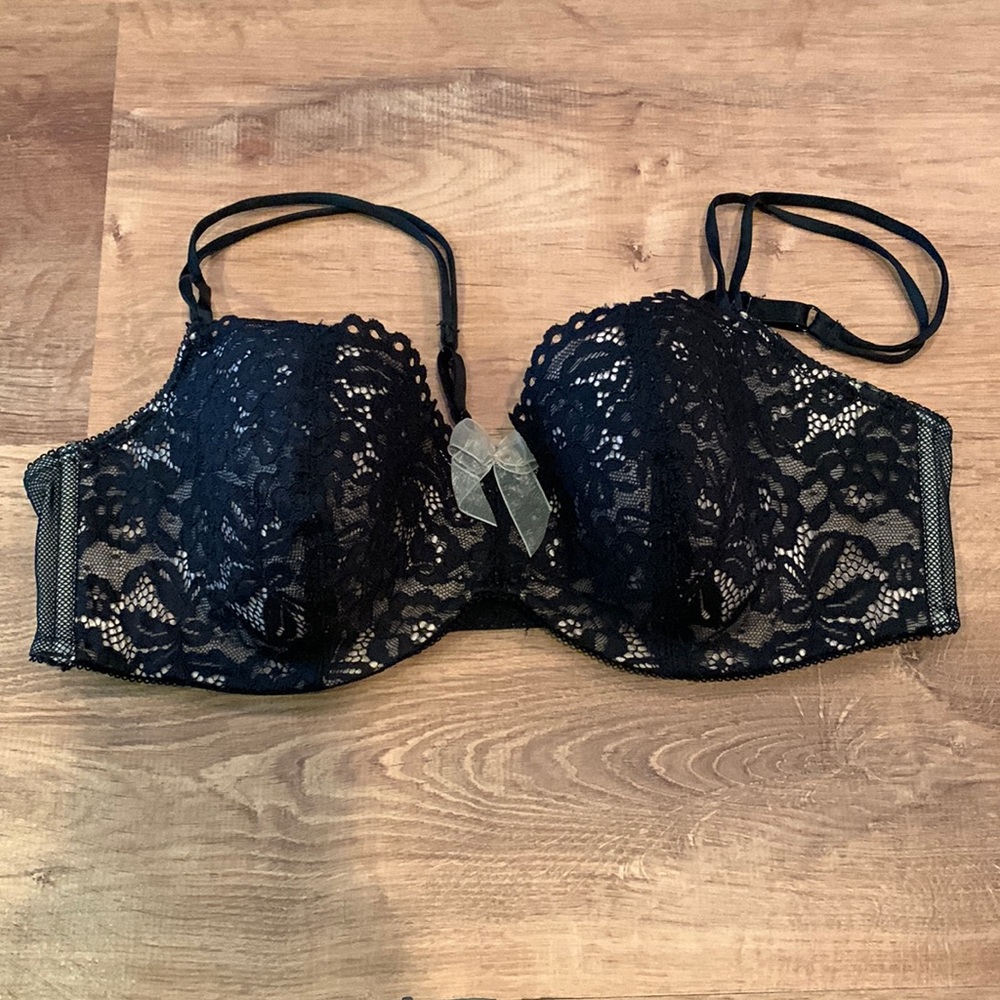 Black and Tan Bra